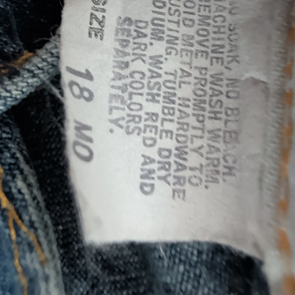 OshKosh B'gosh Vintage 90's Denim Shorts Overalls Baby/Toddler Unisex Size 18m
